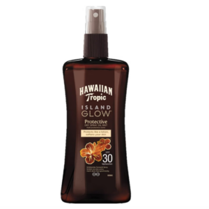 HAWAIIAN Tropic Island Glow Protective Dry Oil SPF 30, 200ml