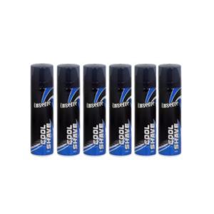 Insette Shaving Foam Cool Shave Feel Fresh Aluminium Tin (6x 250mls)