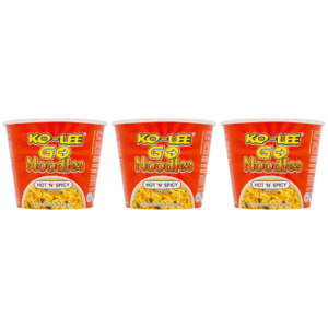 Ko-Lee Go Hot 'n' Spicy Flavour Noodles 3 x 55g