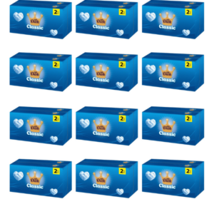 Little Duck Classic 90 Facial Tissues Twin pack x12 Boxes