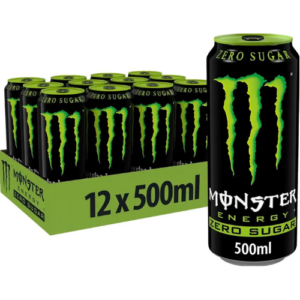 Monster Energy Zero Sugar Energy Drink 12 x 500ml