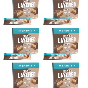 My Protein Lean Layered Cookie Dough Protein Bar 6x3Pk (18 x 40g)