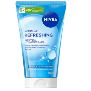 NIVEA Refreshing Face Wash Gel with Hyaluronic Acid 150ml