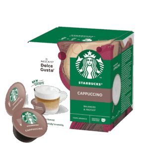 Starbucks Cappuccino by Nescafe Dolce Gusto Coffee Pods, 18 Drinks
